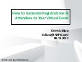 How to Generate Registrations and Attendees to Your Virtual Event