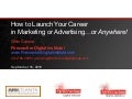 AMA Collegiate-"How to Launch Your Marketing &amp; Advertising Career" 9.16.2010 (Presentation to Univ of FL-Gainesville students)  Gainesville 9.16.2010   How To Get A Job   Gcaruso@Firecrackerdigitalgroup.Com