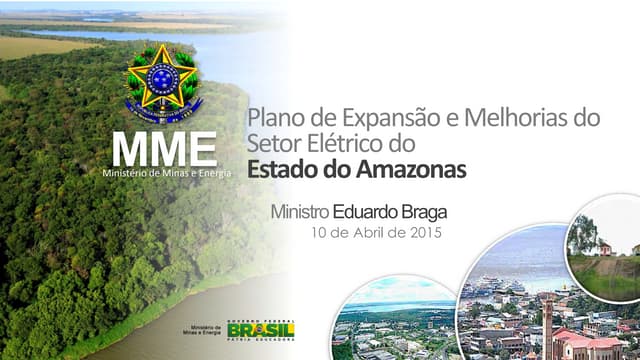 Plano de Expansão e Melhorias do Setor Elétrico do Estado do Amazonas