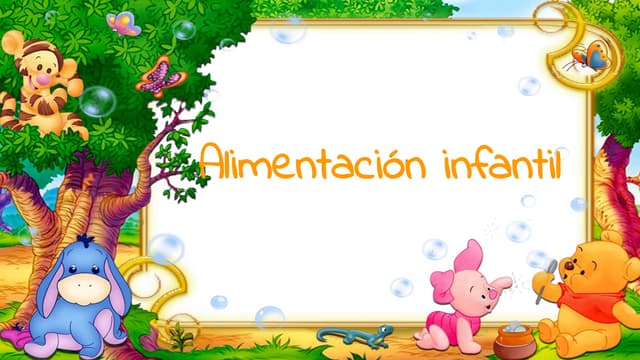 Alimentación infantil
