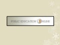 Information on Utah's Online Public Education Program