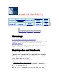 American labor history