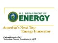 America&rsquo;s Next Top Energy Innovator Challenge