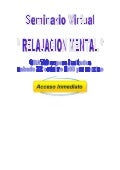 Amigos seminario virtual gratuito relajacion mental