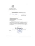 Amonestacion a Reyes Vasquez