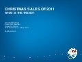 Amund Bråthen - konsumentanalytiker Norges sjømatråd -  Miniseminar Laks - Julesalget i 2011, hva er trenden?