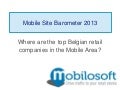 Belgian Mobile Barometer