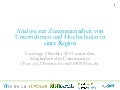 Analyse zur Zusammenarbeit zwischen Unternehmen und Hochschulen in der Region