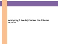 Analysing adverts