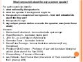 Analysing spoken language