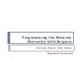 [Harvard CS264] 11a - Programming the Memory Hierarchy with Sequoia (Mike Bauer, Stanford)
