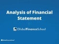 Analysis of Financial Statement Course