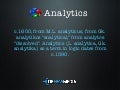 Analytics