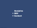 Analytics + SEO = Content