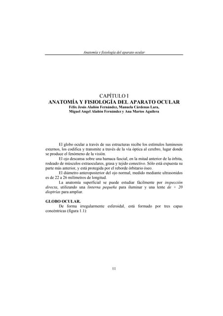 Anatomia y fisiologia del ojo