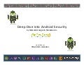 Deep Dive Into Android Security
