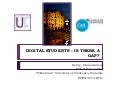 Digital students - Is there a Gap? presentation at the EDEN 2012, Porto