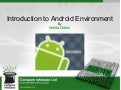 Introduction to Android Environment