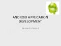 Android Application Development