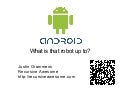 Android Minnebar