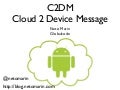 Cloud 2 Device Message Framework - AndroidRec