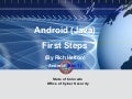 First Steps in Android