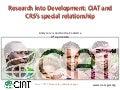 CIAT&rsquo;s Special Relationship with CRS
