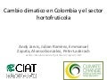 Impactos e implicaciones del cambio climático para frutas