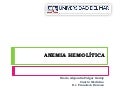 Anemia hemolítica