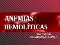 ANEMIAS HEMOLITICAS