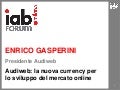 Audiweb: la nuova currency per lo sviluppo del mercato online