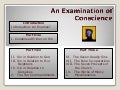 An Examination of Conscience