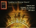 All Nations Leadership Institute Fall Course: Leading in a Diverse Church