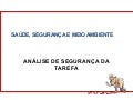 Análise de segurança do trabalho