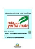 Análisis de Demanda y Oferta Turística de la Ruta de la Yerba Mate