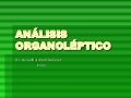 Análisis Organoléptico de Alimentos