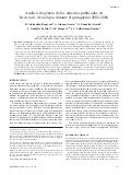 Análisis de género artículos en revista de neurologia