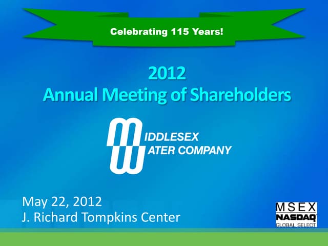 Annual Meeting