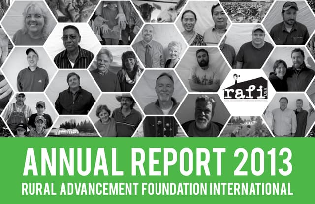 RAFI Annual Report 2013