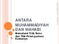 Antara muhammadiyah dan wahabi