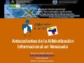 Antecedentes de la alfabetización informacional en venezuela