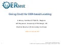 OERTest: Giving credit for OER-based learning