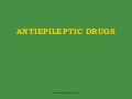 Antiepileptics