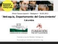 Living Lab &rsquo;Antioquia, Departamento del Conocimiento&rsquo;