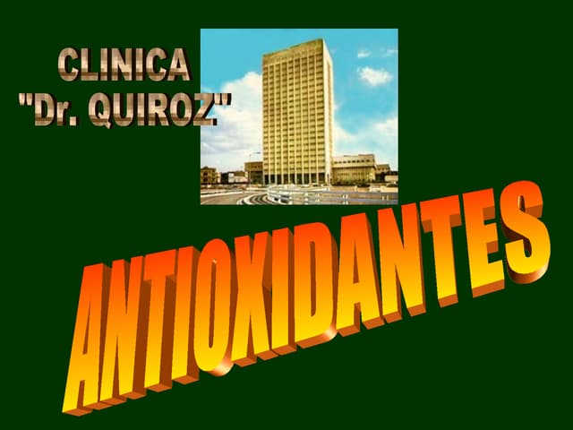 Antioxidantes