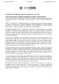 Comunicato Stampa Antoitalia 27/07/2011 - Accordo Antoitalia Hospitality e Worldhotels