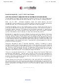 Antoitalia Press Release 27 July 2011 - Antoitalia Hospitality and Worldhotels agreement