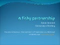 Business - Sharing Value? A fishy partnership