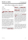 Anvisa libera remédio contra a hepatite C