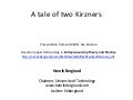 Henrik Berglund - A tale of two Kirzners